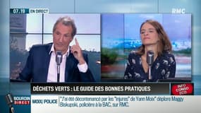 Quand Jean-Jacques Bourdin se fait sermonner parce qu’il brûle ses feuilles mortes dans son jardin