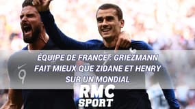 Équipe de France : Griezmann fait mieux que Zidane et Henry sur un Mondial, seul Fontaine est au-  dessus