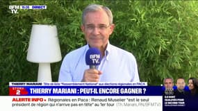 Thierry Mariani: Si la région PACA "reste dans les mains de Monsieur Muselier, le premier qui ouvrira le champagne, c'est le président Macron"