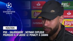 PSG - Galatasaray : Neymar explique pourquoi il a laissé le penalty à Cavani