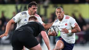 Gaël Fickou avec le XV de France contre la Nouvelle-Zélande pendant la tournée estivale, le 5 juillet 2025