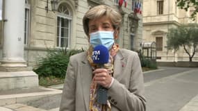 La maire d'Avignon Cécile Helle.