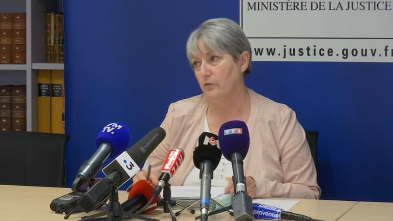Dominique Laurens, procureure de Marseille, était en conférence de presse ce mercredi.
