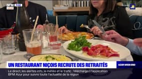 Nice: un restaurant recrute des retraités