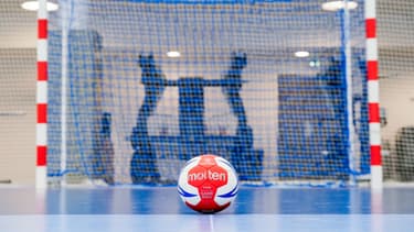 Un ballon de handball.