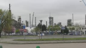 L'unité pétrochimique de production de plastique d'ExxonMobil, à Port-Jérôme-sur-Seine, le 11 avril 2024.