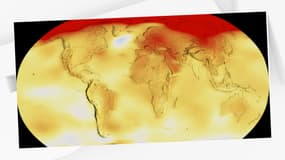 Une prévisualisation de la Nasa montre l'ampleur du réchauffement climatique