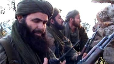 Le leader d'Al Qaïda au Maghreb islamique (AQMI), l'Algérien Abdelmalek Droukdal dans un lieu non identifié, le 23 mai 2012
