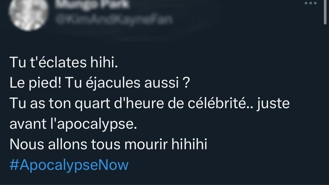 Capture d'écran tweet Guillaume Séchet