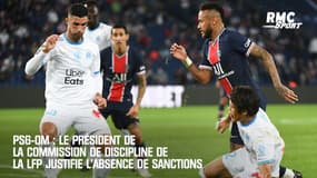 PSG-OM : Le président de la commission de discipline de la LFP justifie l’absence de sanctions