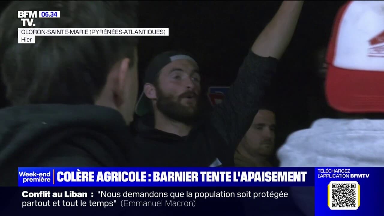 Face à la colère agricole, Michel Barnier mise sur l'apaisement (1/1)