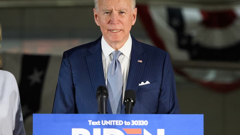 Joe Biden à Philadelphie. 