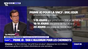 Prime JO : 1 900 euros maximum pour les cheminots - 22/05