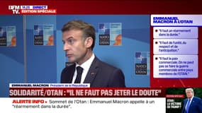 Emmanuel Macron: "Notre Europe doit se renforcer, pour moins dépendre des autres"