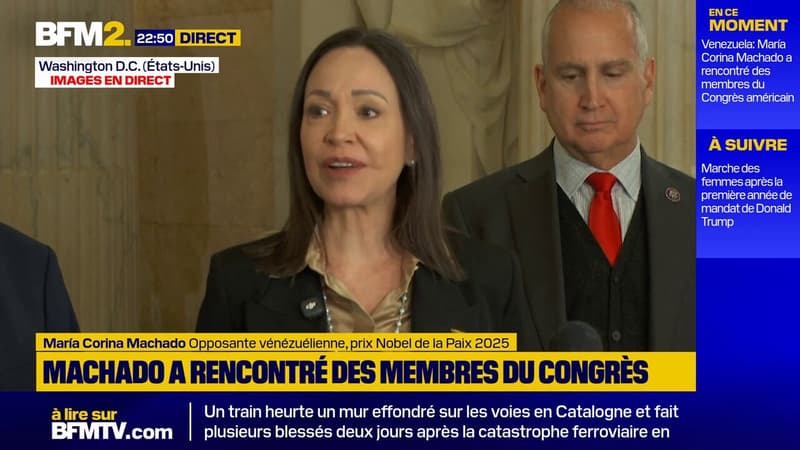 Après le Venezuela, María Corina Machado imagine un "Cuba libre et un Nicaragua libre"