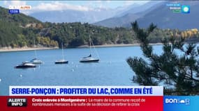 Profiter du Lac de Serre-Ponçon, comme en été 
