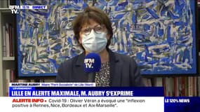 Martine Aubry: "Le passage de Lille en zone d'alerte maximale était nécessaire" - 08/10