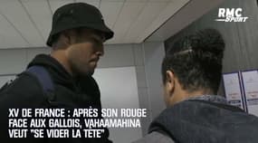XV de France : après son exclusion face aux Gallois, Vahaamahina a "besoin de se vider la tête" 