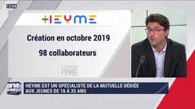 Hadrien Le Roux (HEYME): HEYME ambitionne d'être le n°1 des mutuelles des jeunes - 23/11