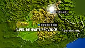 L'épicentre du séisme se trouve à proximité de Barcelonnette, dans les Alpes-de-Haute-Provence.