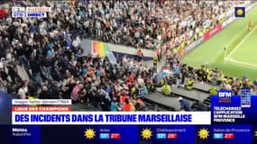 Ligue des champions: des incidents dans la tribune marseillaise