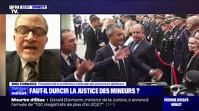 Justice des mineurs: "Il faut que, dans certains cas, le répressif puisse être mieux appliqué", pour Éric Corbaux (président de la conférence nationale des procureurs généraux)