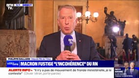 Loi immigration: "Les votes d'hier sont l'écume des choses" estime Philippe Balard, député RN de l'Oise