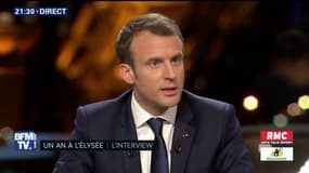"Je ne crois pas à la théorie du ruissellement", déclare Macron