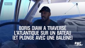 Boris Diaw a traversé l'Atlantique sur un bateau (et plongé avec une baleine)