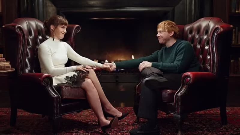 Emma Watson et Rupert Grint dans "Retour à Poudlard"