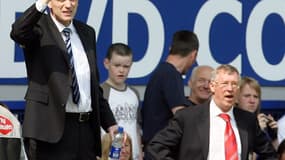 David Moyes et Sir Alex Ferguson
