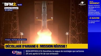 Décollage réussi pour la mission Ariane 6