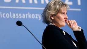 Nadine Morano lors d'un rassemblement de l'association des "Amis de Nicolas Sarkozy"