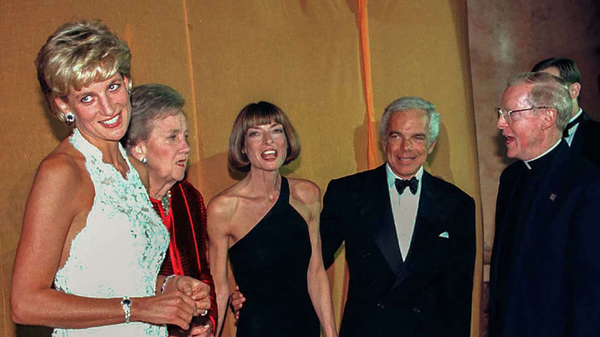 La Princesse Diana, Katheryn Graham, Anna Wintour, Ralph Lauren et  Leo J. O'Donovan, 1996