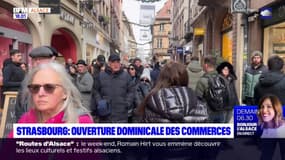 Strasbourg: les commerces peuvent ouvrir tous les dimanches jusqu'à Noël