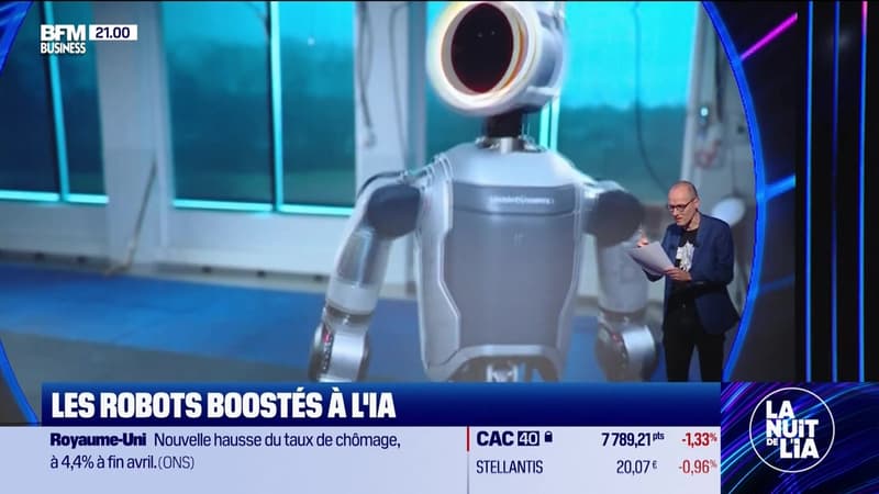 Anthony Morel (BFM Business) : Les robots humanoïdes boostés à l'IA - 11/06