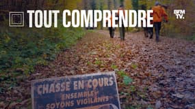 Des chasseurs en novembre 2020 à Hirsingue (Haut-Rhin)