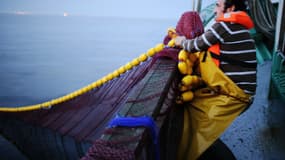 Des pêcheurs ont retrouvé des restes humains dans leurs filets, au large de Belle-Île-en-Mer. (Photo d'illustration)