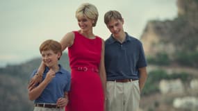 Harry, Diana et William dans la saison 6 de "The Crown"