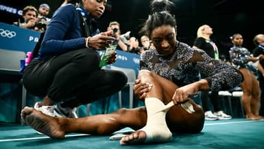 La gymnaste Simone Biles le 28 juillet 2024
