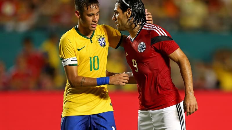 Neymar et Falcao