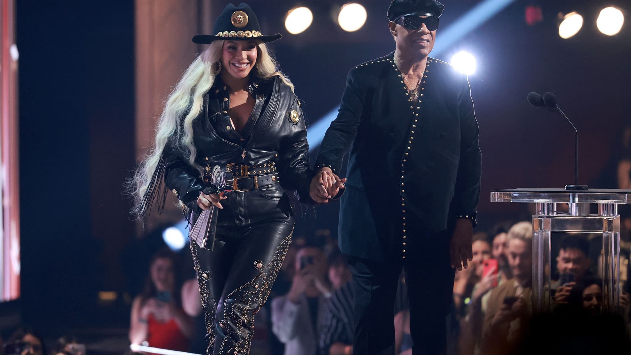 Beyoncé et Stevie Wonder Beyoncé et Stevie Wonder