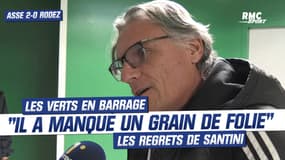 St-Étienne 2-0 Rodez :"Il nous a manqué un grain de folie" regrette coach Santini