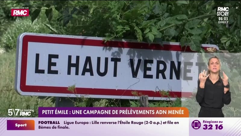 Petit Émile : une campagne de prélèvement ADN menée