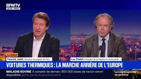 Report de l'interdiction de voitures thermiques pour 2035: "C'est une très mauvaise nouvelle pour le climat" affirme Yannick Jadot, sénateur écologiste de Paris