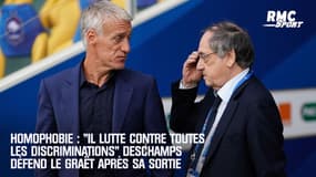 Homophobie : "Il lutte contre toutes les discriminations", Deschamps défend Le Gräet après sa sortie polémique