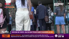 Devoir de visite : elle se bat pour faire changer la loi