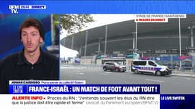 Jonas Cardoso (Golem): "S'ils veulent lutter contre l'antisémitisme, je ne veux pas qu'ils aillent assister à un match de foot"