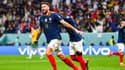Olivier Giroud célèbre son 50e but chez les Bleus lors de France-Australie