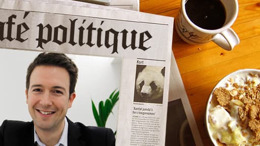 Guillaume Peltier, l'un des leaders du mouvement de la droite forte, met sur le même plan le PS et le FN.